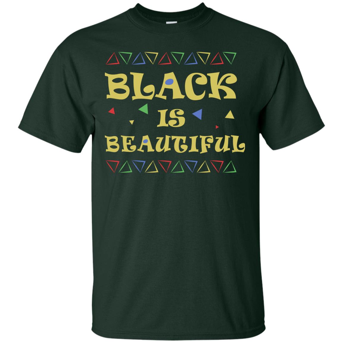 African American T-shirt Black Is Beautiful Forest