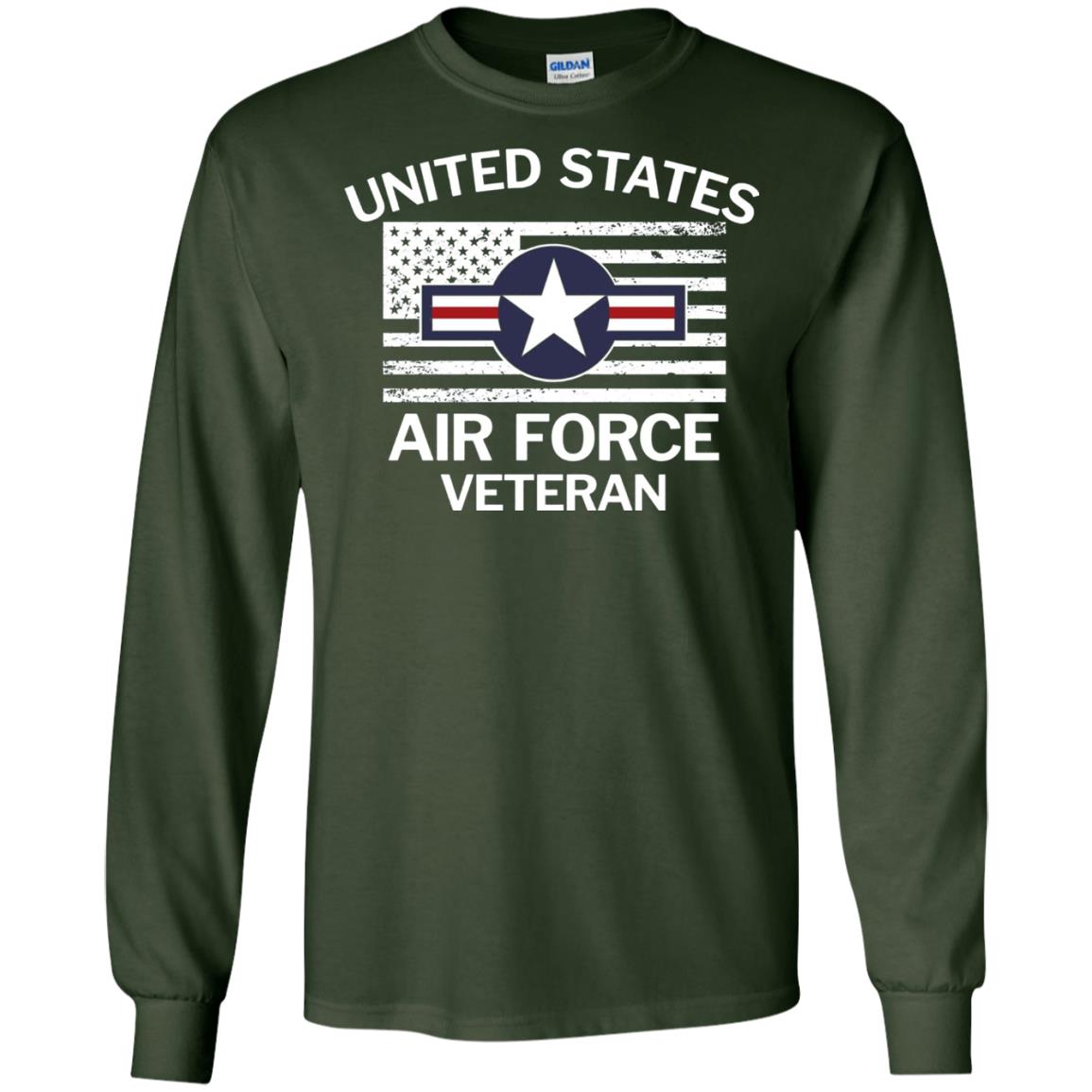 United States Air Force Veteran T-shirt Forest Green
