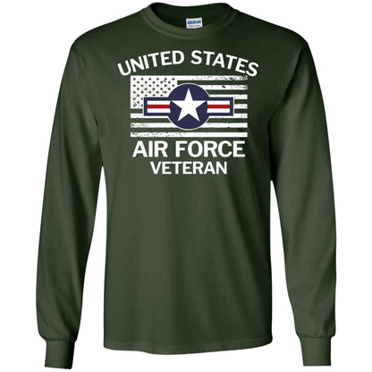United States Air Force Veteran T-shirt Forest Green