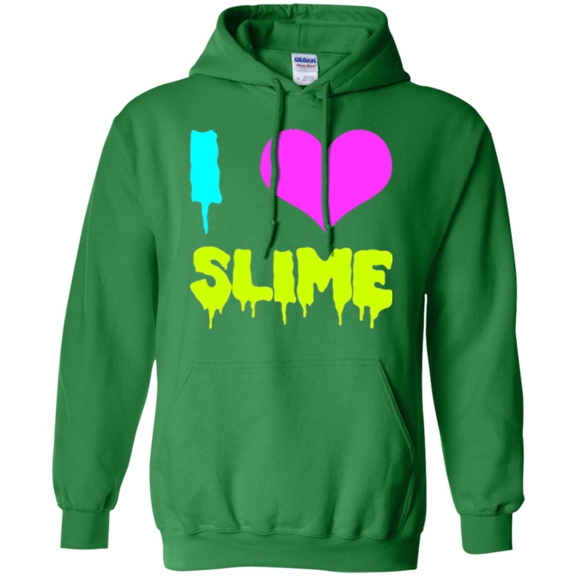 I Love Slime T-shirt Irish Green
