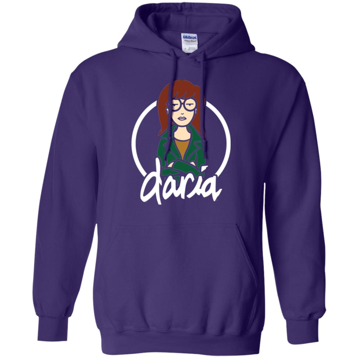 Mtv Daria T-shirt Mad At The World Purple
