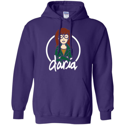 Mtv Daria T-shirt Mad At The World Purple