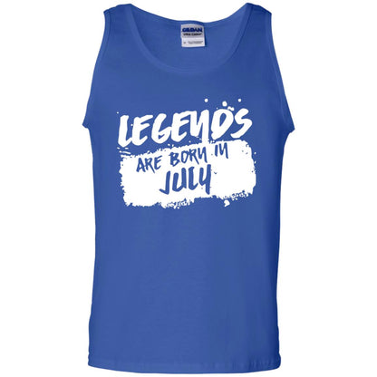 July Birthday Shirt Legends Are Born In July Royal