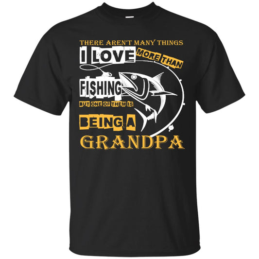 But One Of Them Is Being A Grandpa Papa T-shirt Black