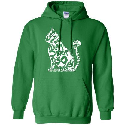 Cat Lover T-shirt Cat Make Me Happy You Not So Much Irish Green