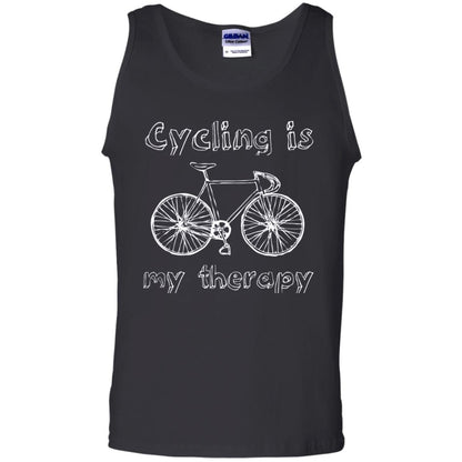 Cycling Is My Therapy Spin Class T-shirt Black