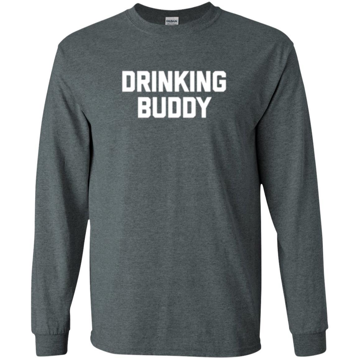 Drinking Buddy T-shirt Dark Heather