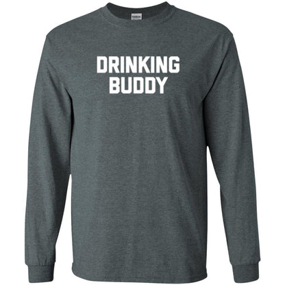 Drinking Buddy T-shirt Dark Heather