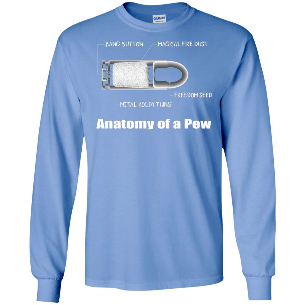 Bullet T-shirt The Anatomy Of A Pew Carolina Blue