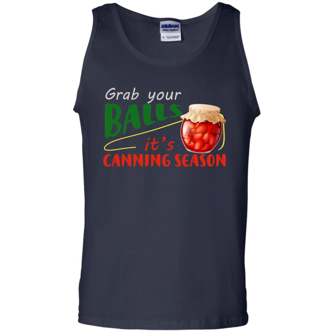 Grab Your Balls It's Canning Season Shirt Navy