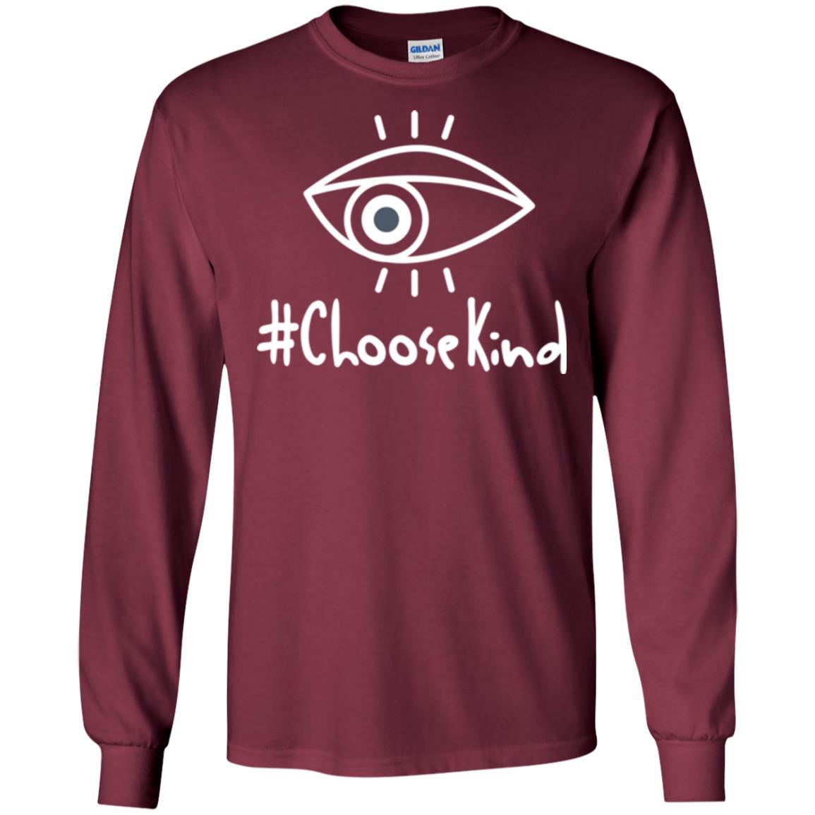 Anti Bullying T-shirt Choosekind Maroon