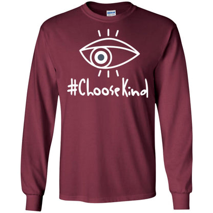 Anti Bullying T-shirt Choosekind Maroon