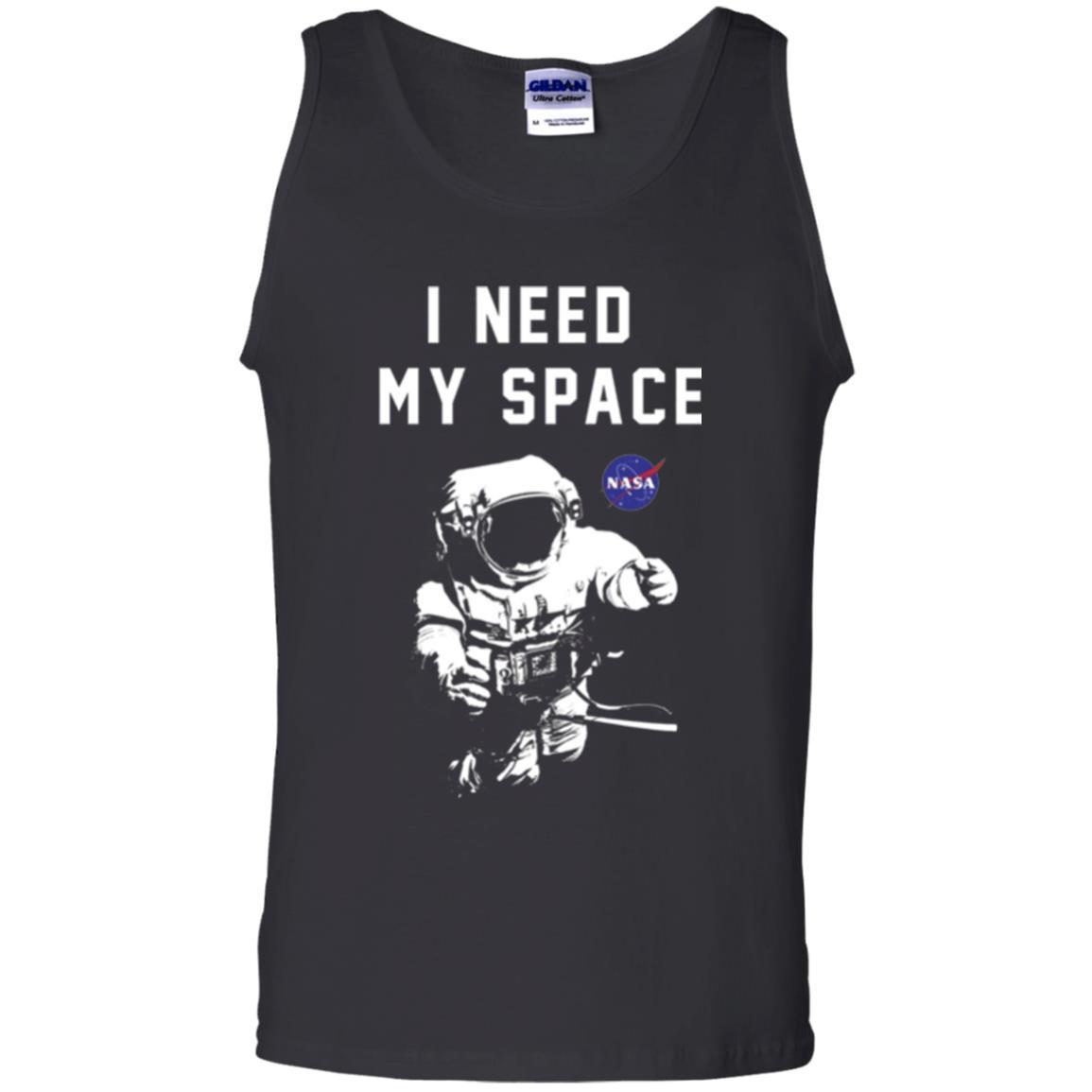 Astronaut T-shirt I Need My Space T-shirt Black