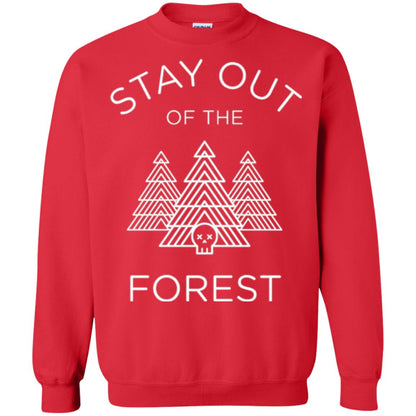 Murderino T-shirt -stay Out Of The Forest Red