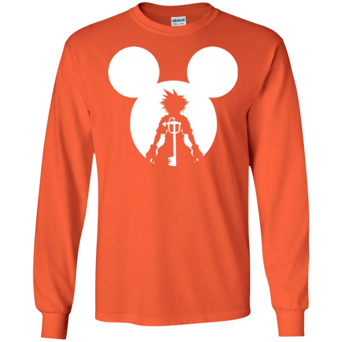 Mickey Lovers T-shirt Disney Kingdom Hearts Orange