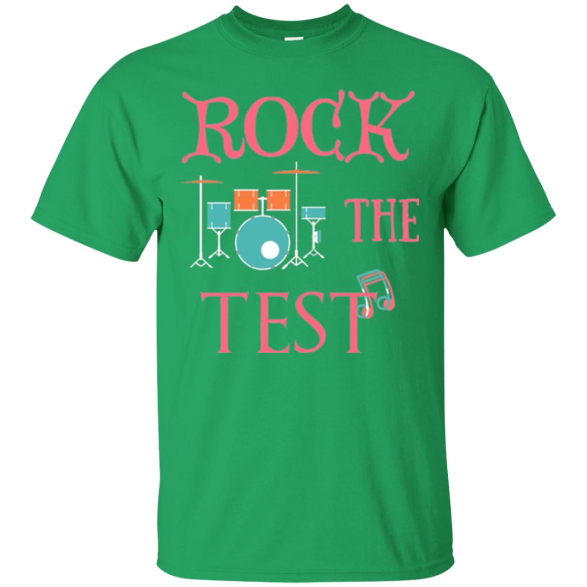 Rock The Test Professor Teacher T-shirt Irish Green