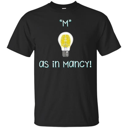 M As In Mancy T-shirt Black