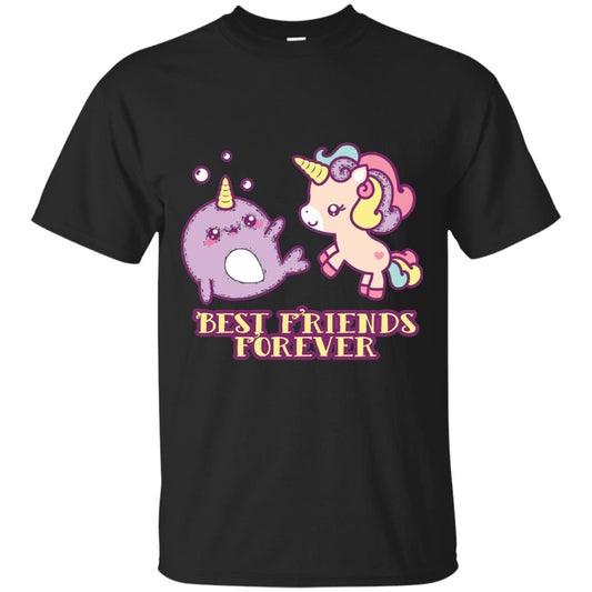 Cute Kawaii T-shirt Bff Best Friends Forever Black