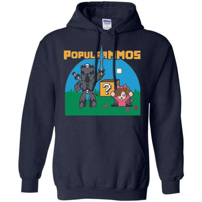 Gaming T-shirt Popularmmos Navy