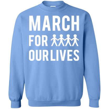 March For Our Lives Anti Gun T-shirt Carolina Blue