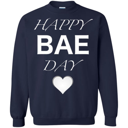 Valentine_s Day T-shirt Happy Bae Day Navy