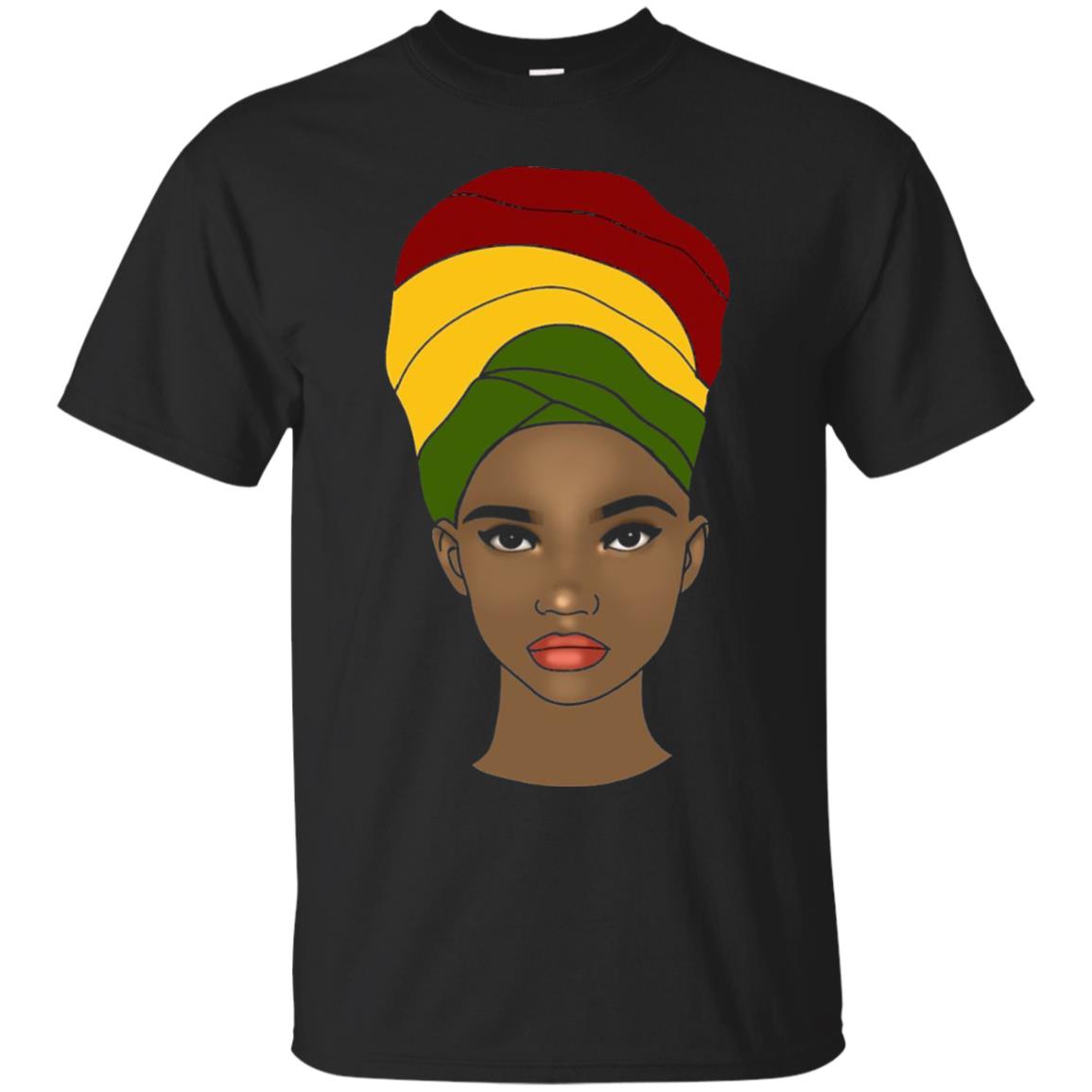 Melanin Rocks African Queen Melanin T-shirt Black