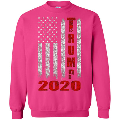American Flag Vintage Design Trump 2020 T-shirt Heliconia