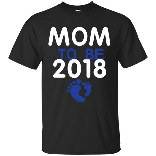 Pregnancy T-shirt Mom To Be 2018 Black
