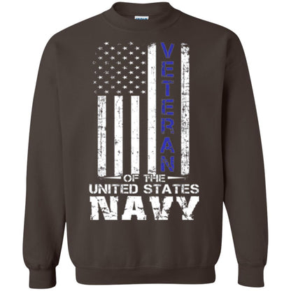 Us Navy Veteran T-shirt Dark Chocolate