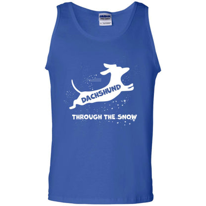 Dachshund Through The Snow T-shirt Royal