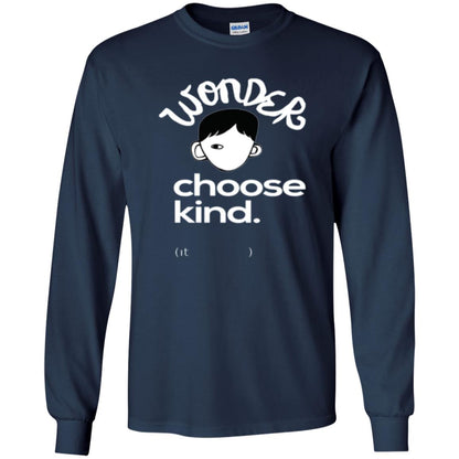 Anti Bullying T-shirt Choose Kind Navy
