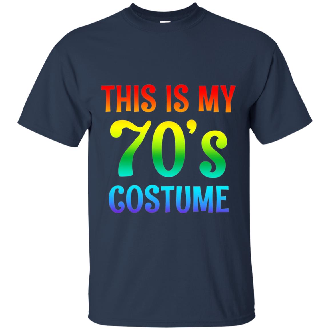 This Is My 70_s Costume T-shirt Navy