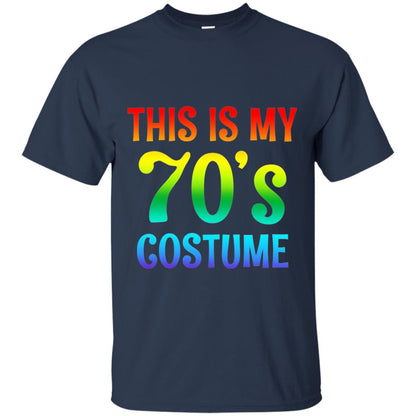 This Is My 70_s Costume T-shirt Navy