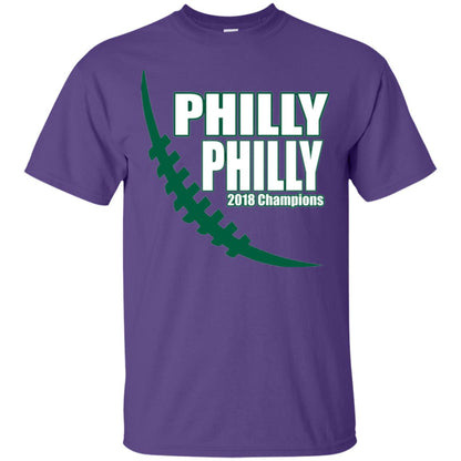 Football Lover T-shirt Philly Philly 2018 Championship Purple