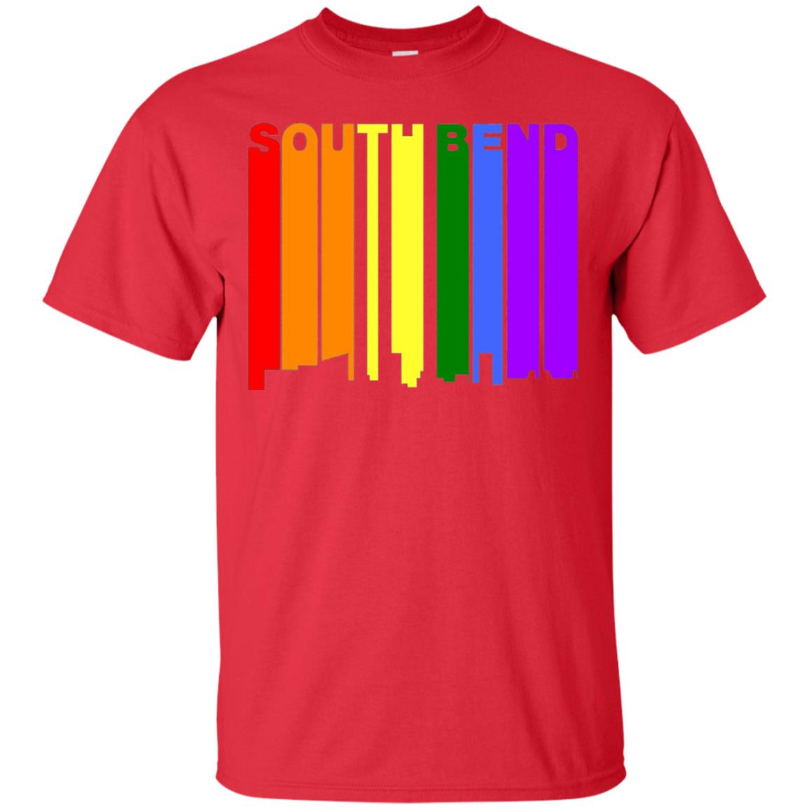 Lgbt T-shirt South Bend Indiana Red