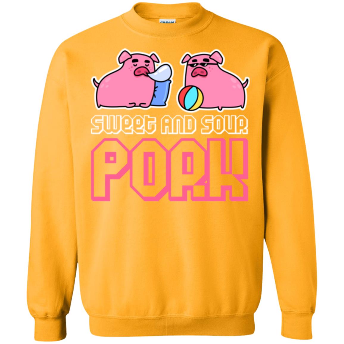 Food Lover T-shirt Sweet And Sour Pork Gold