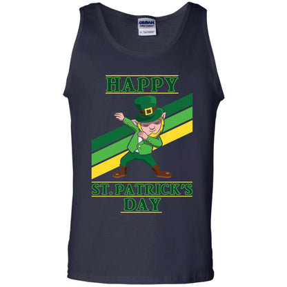 Dabbing Leprechaun Saint Patrick_s Day T-shirt Navy