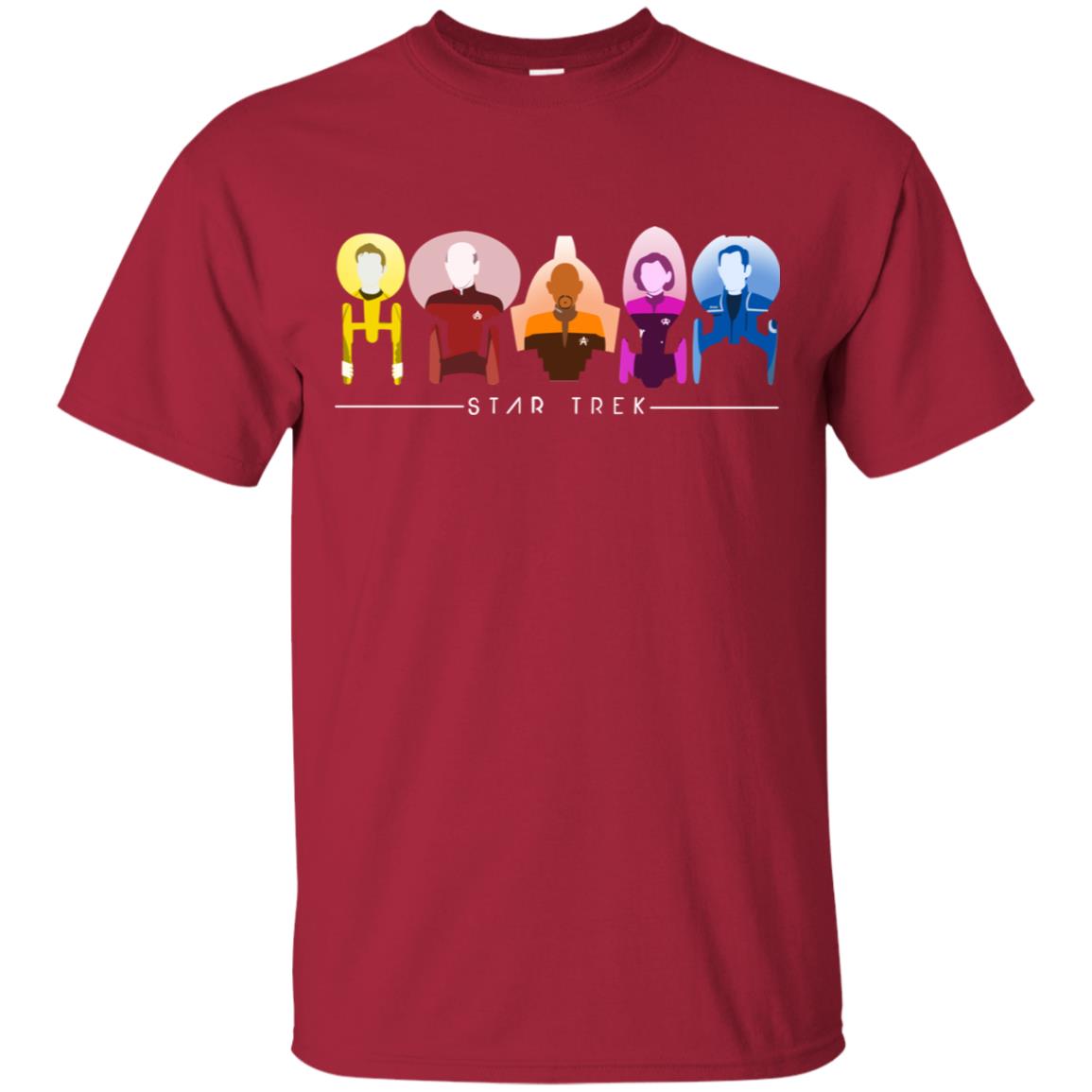 Star Trek Starfleet Captains Shirt Cardinal