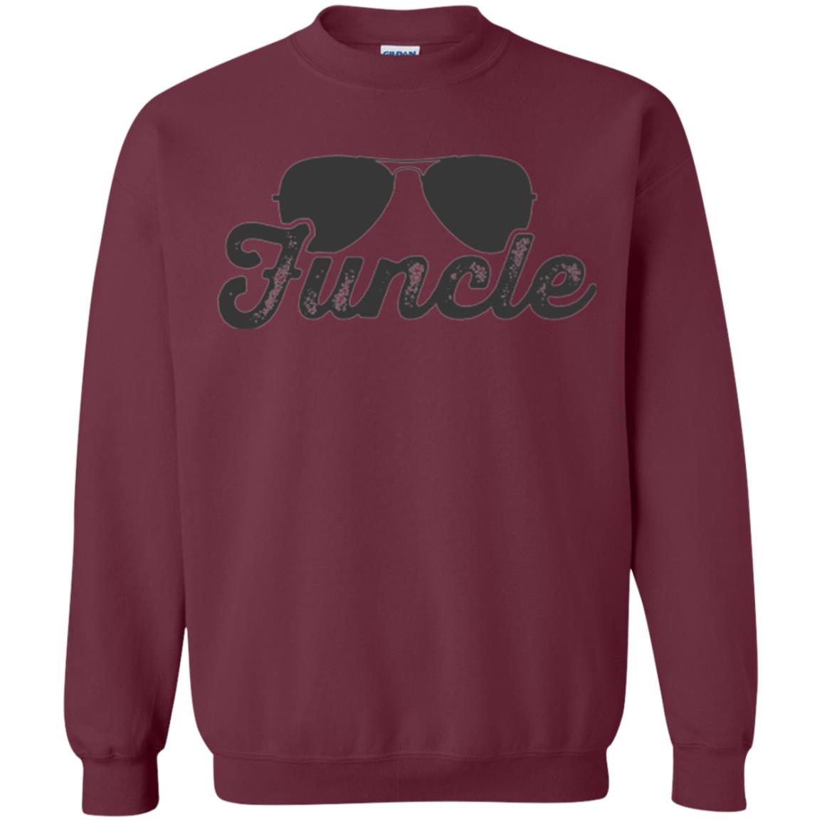 Funcle Uncle T-shirt Maroon