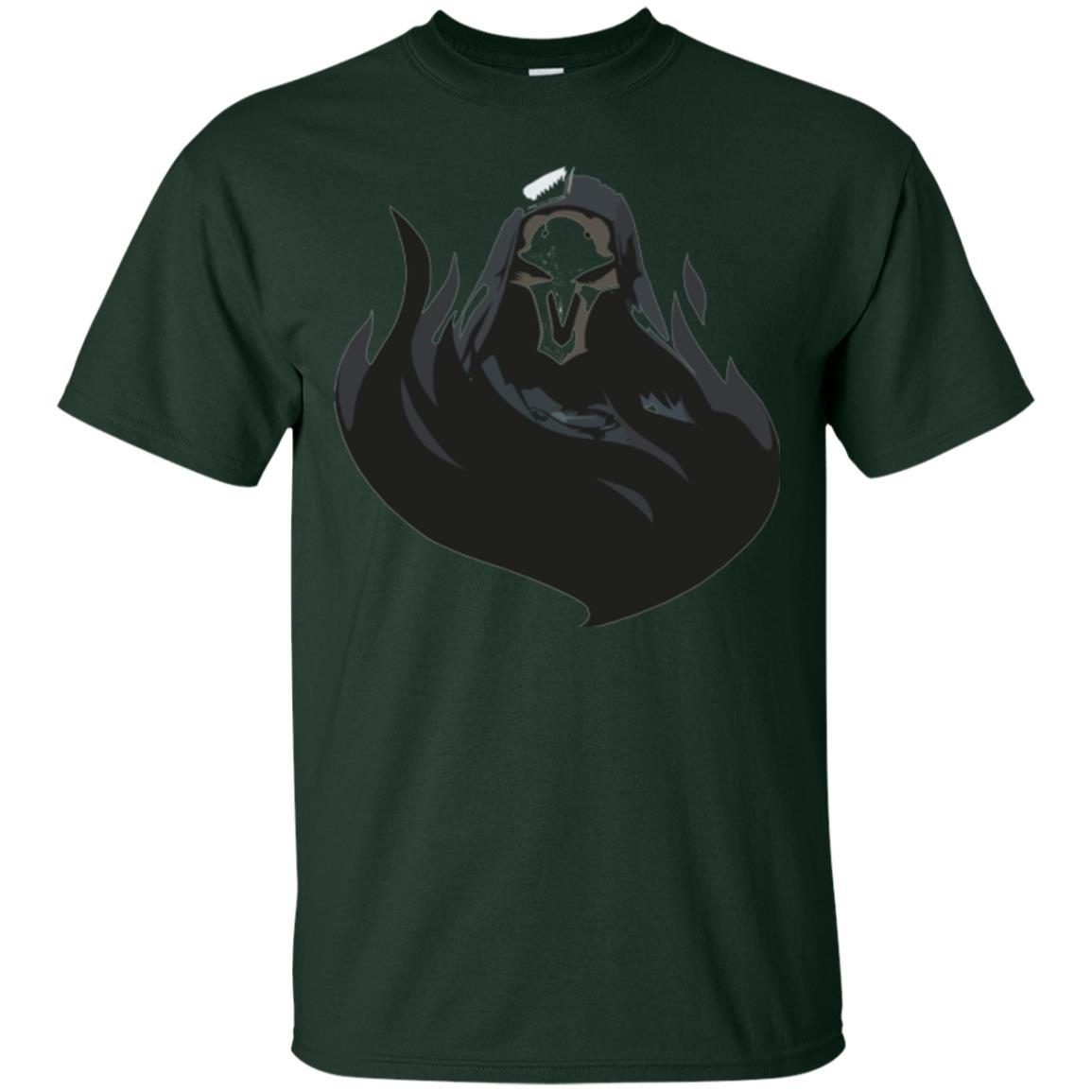 Overwatch Reaper Blossom Spray T-shirt Forest Green