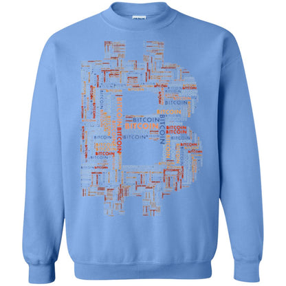 Bitcoin T-shirt Carolina Blue