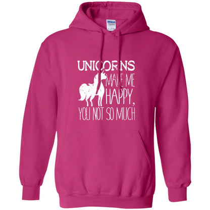Unicorns Lovers T-shirt Unicorns Make Me Happy You Not So Much Heliconia