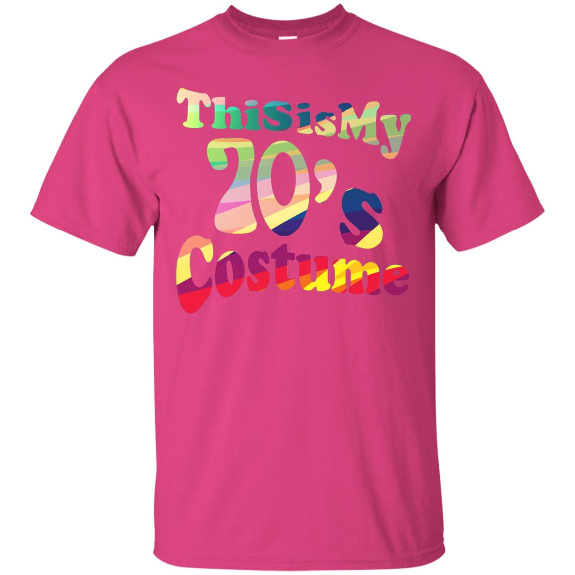 70s Halloween Costume 70s T-shirt For Women Men Girls Heliconia