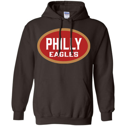 Football T-shirt Philly Eagles Dark Chocolate
