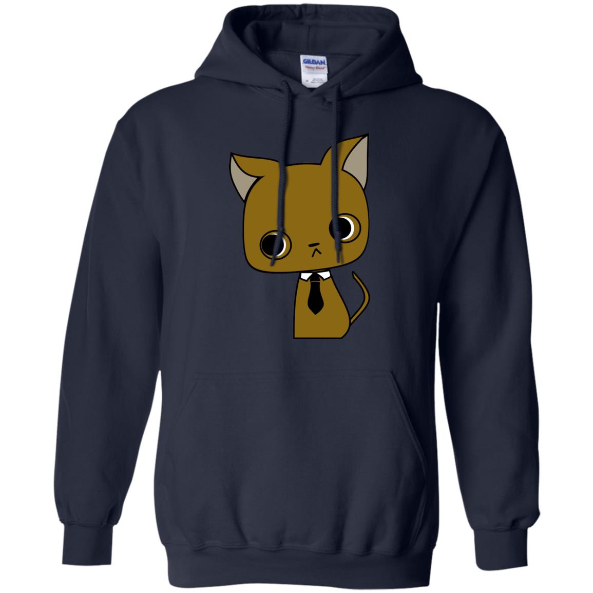Funny Business Love Cat Shirt Navy