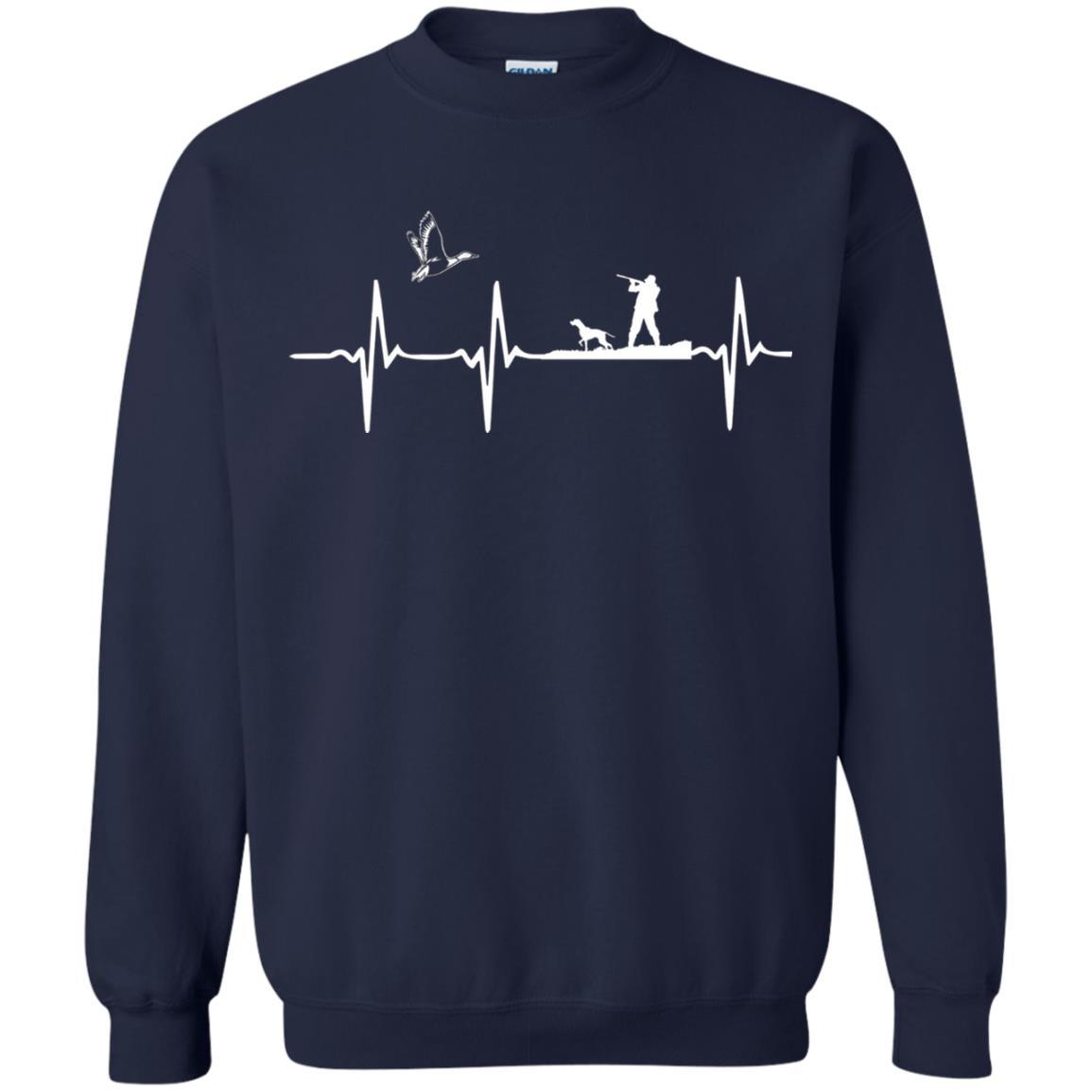 Hunter T-shirt Duck Hunting Waterfowl Navy