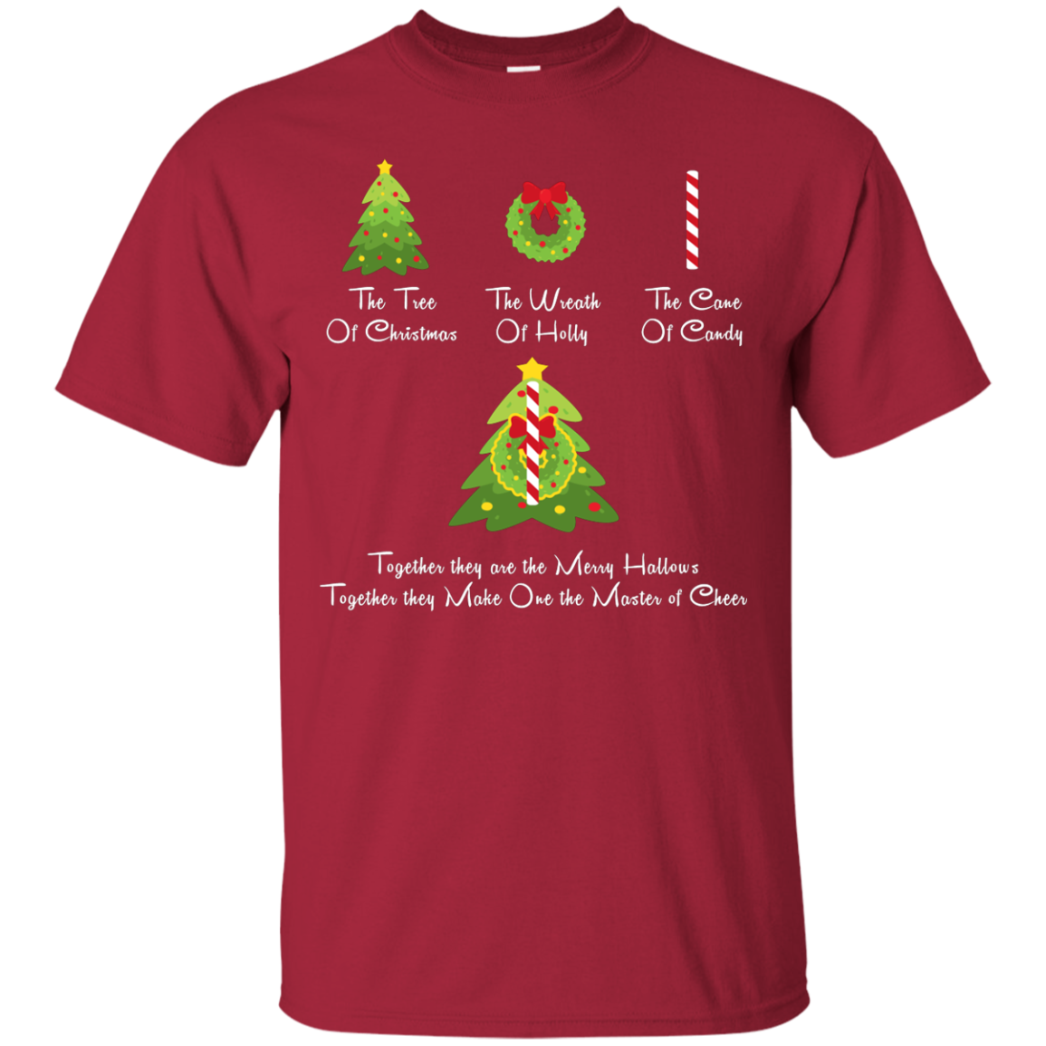 The Tree Of Christmas T-Shirt Cardinal