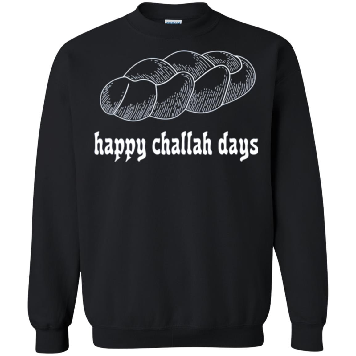 Baker T-shirt Happy Challah Days T-shirt Black