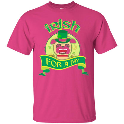 Saint Patrick_s Day T-shirt Amazing I_m Irish Pug Heliconia