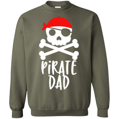 Daddy T-shirt Pirate Dad T-shirt Military Green